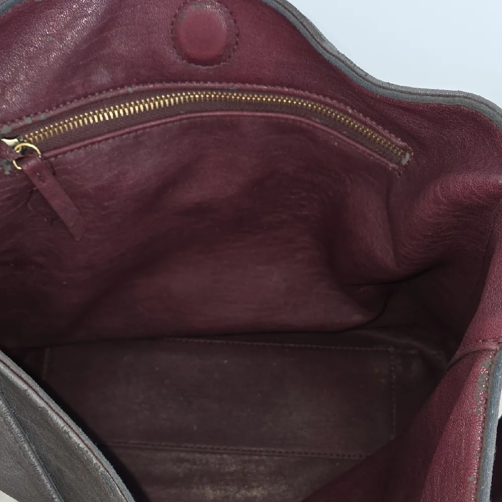 Joy Susan Charcoal Gray Hobo Bag